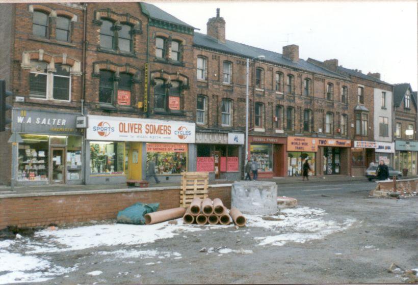 Mesnes Street, early 1980s.