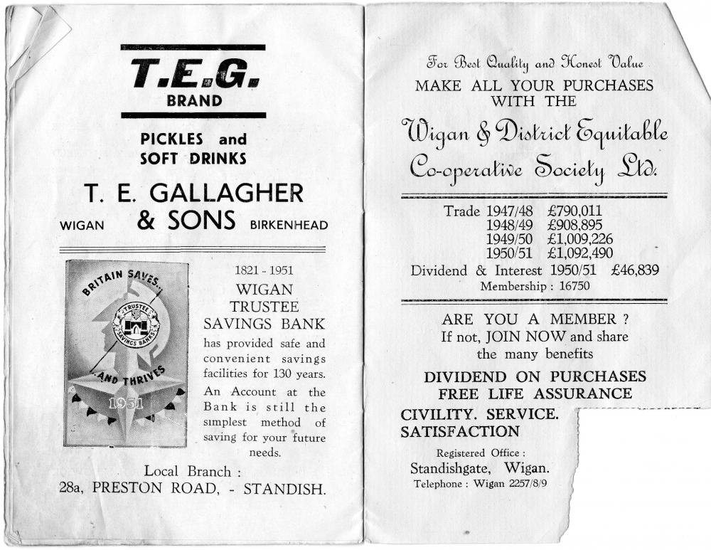 Standish Carnival 1951 Standish Carnival 1951