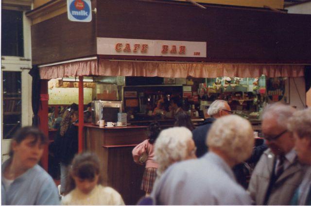 Cafe in Old Market Hall Cafe in Old Market Hall