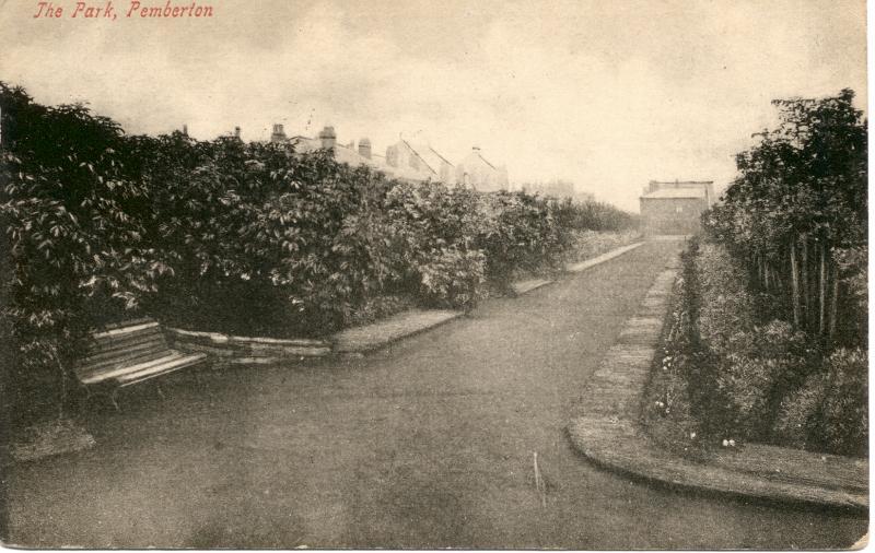The Park, Pemberton. 1910. The Park, Pemberton. 1910.
