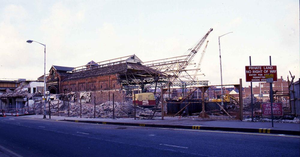Construction of the Galleries in Wigan. Construction of the Galleries in Wigan.