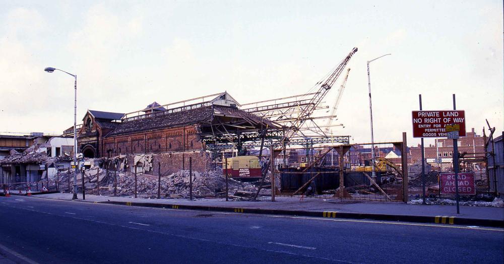 Construction of the Galleries in Wigan.