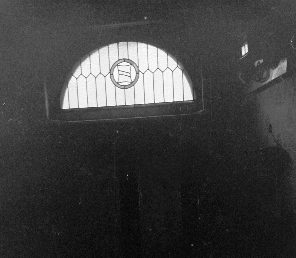 Above the front door in 15 Whelley Above the front door in 15 Whelley