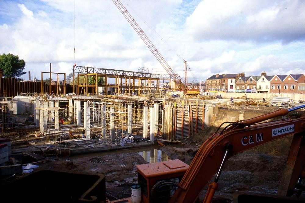 Construction of the Galleries in Wigan. Construction of the Galleries in Wigan.