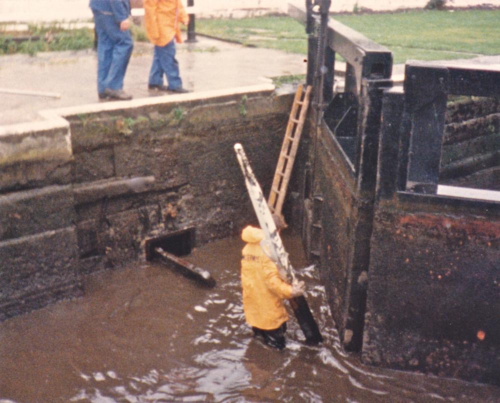 Falcon's maiden voyage July 1985: Swan Meadow