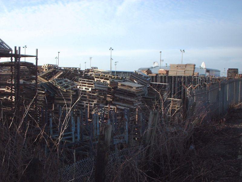 Pallet Yard, 6th June, 2002.