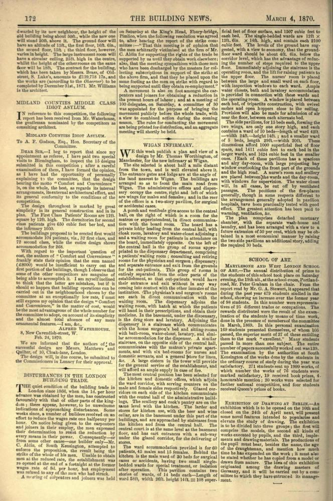Original Building Infrmation 1870 Original Building Infrmation 1870