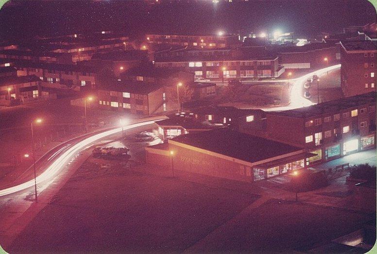 Taken from the 15th floor of Masefield House, 1985.