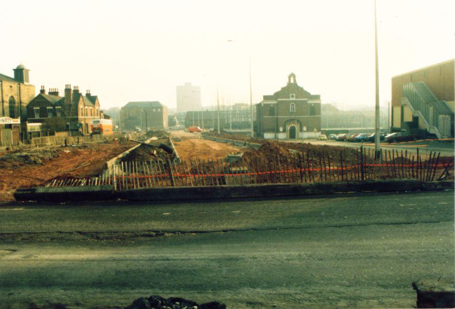 Road Construction, Powell Street.