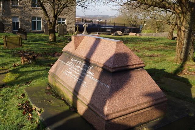 Unusual grave inscription for William Sumner