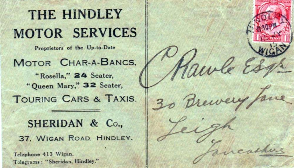 Post card from 1915 Post card from 1915