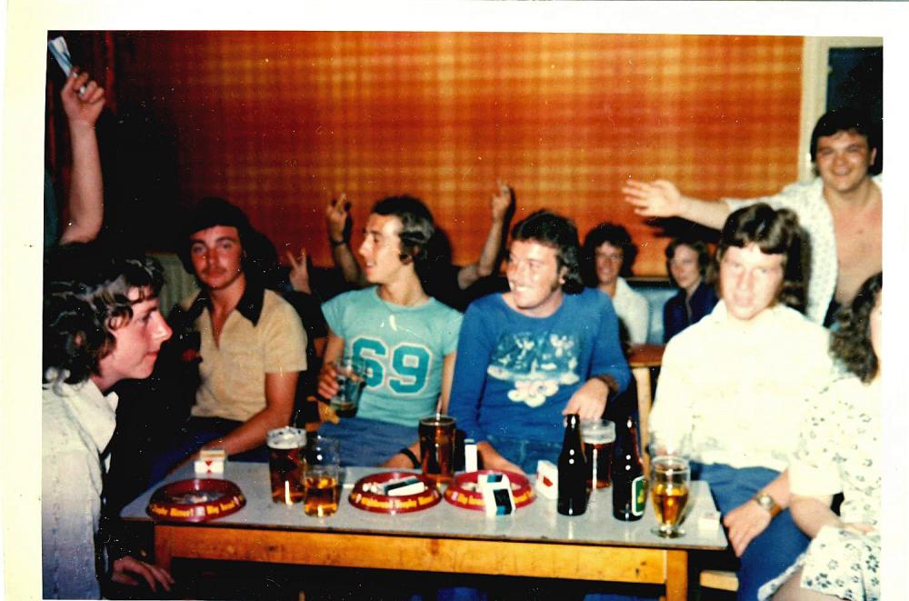 Wiganers at the Isle of Man 1976 Wiganers at the Isle of Man 1976