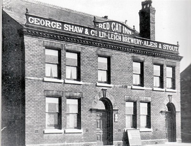 The Red Cat, Hindley Green c.1900