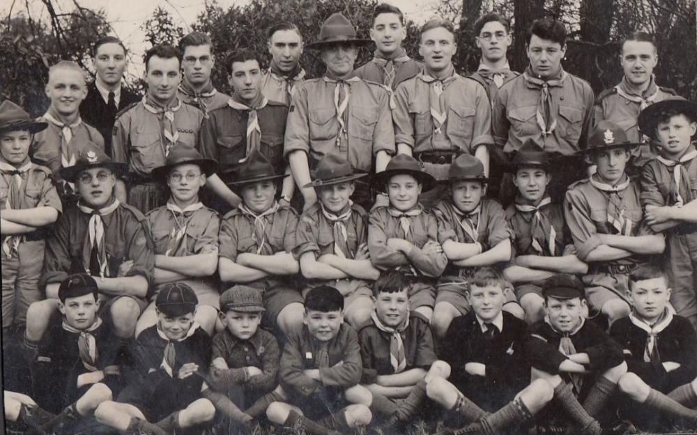 Hindley Cubs and Scouts. Date unknown.