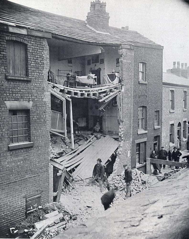 Gas Explosion Coppull Lane 1886