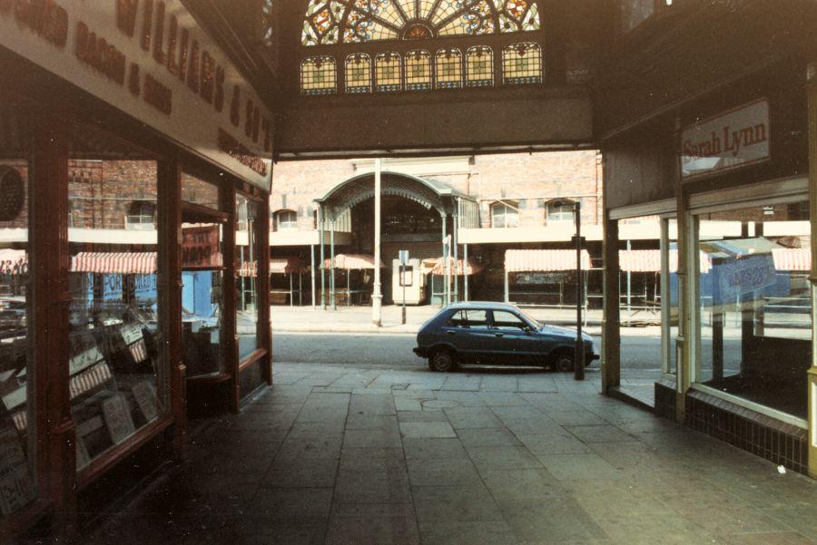 Market Hall taken from Makinsons Arcade.