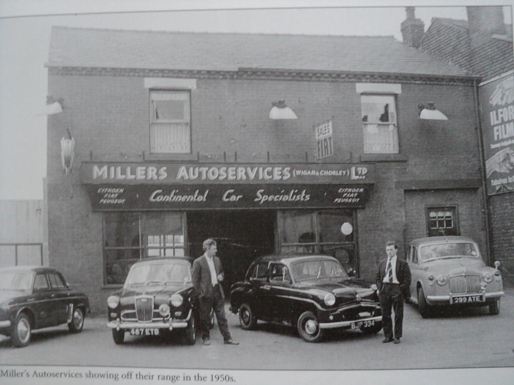 Millers Autoservices 1950's Millers Autoservices 1950's