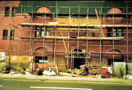 Construction of Wigan Magistrates Court. Construction of Wigan Magistrates Court.