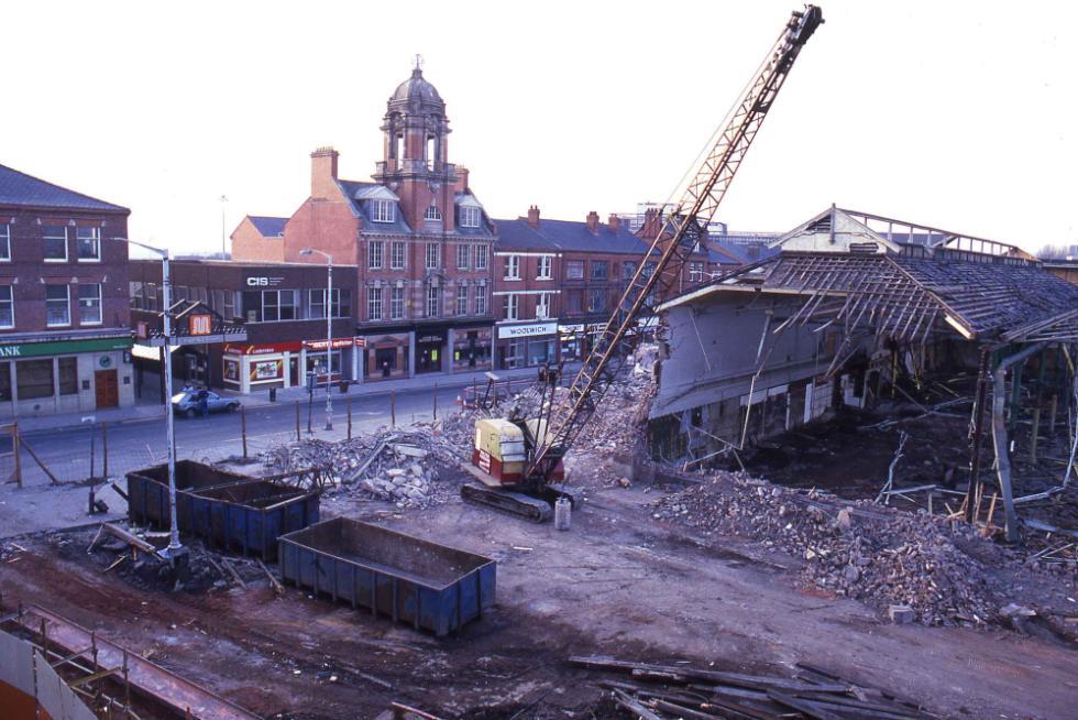 Construction of the Galleries in Wigan. Construction of the Galleries in Wigan.