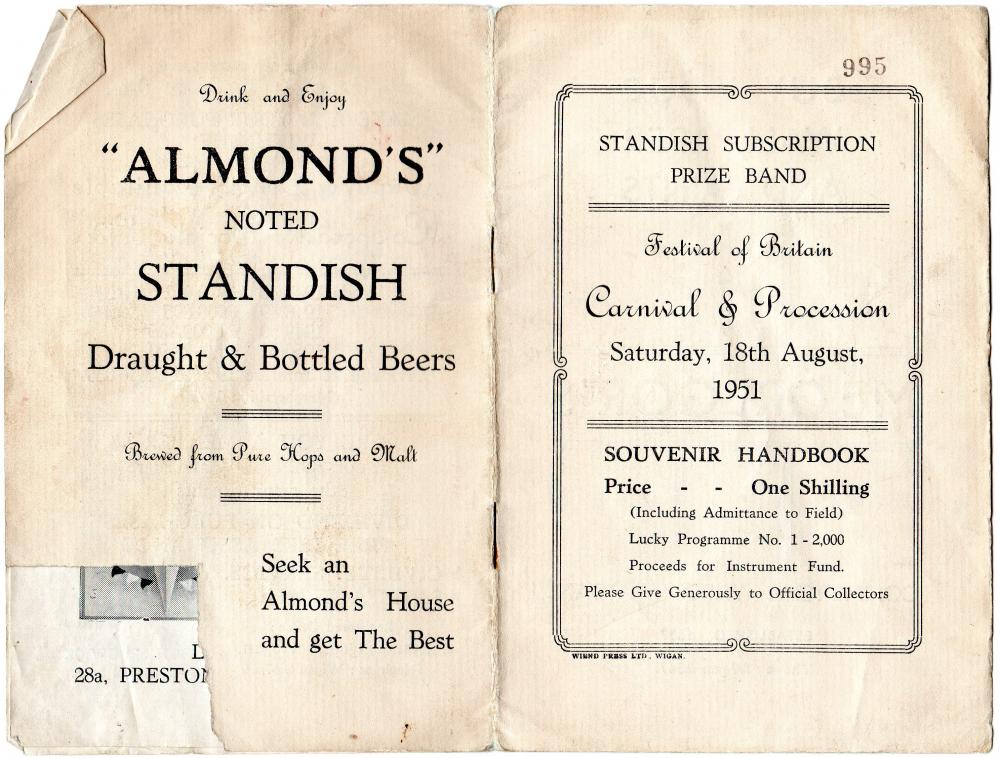 Standish Carnival 1951 Standish Carnival 1951