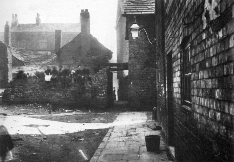 Little London (just off Standishgate) 1890