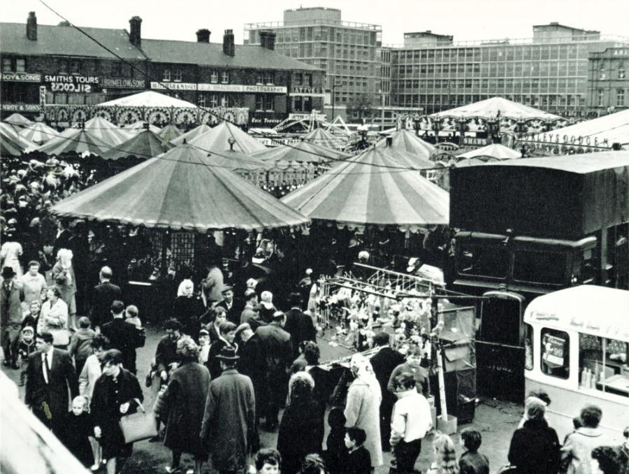 Wigan Fair, c1964.