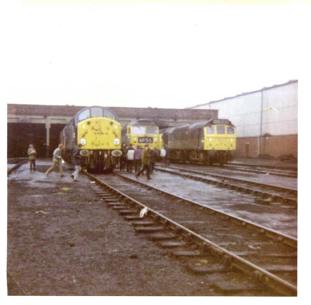 Springs Branch shed visit 20/8/1972