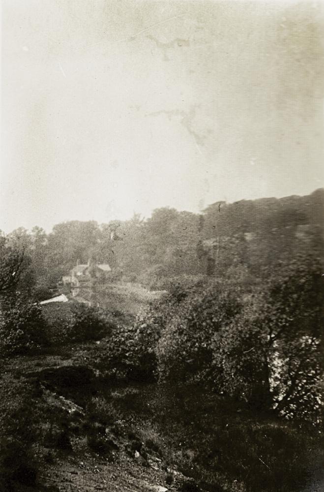 Gathurst Lock House viewed from Dean wood 1927. Gathurst Lock House viewed from Dean wood 1927.