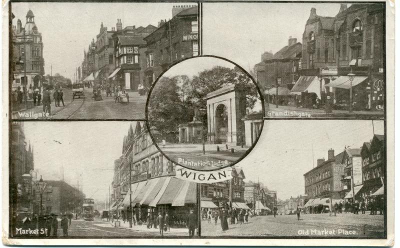 Wigan postcard.