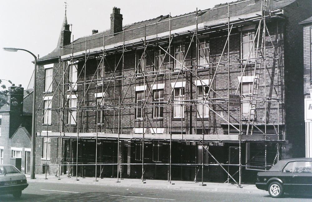 Old Town Houses on Wigan Lane