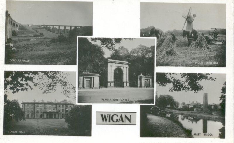 Wigan postcard.