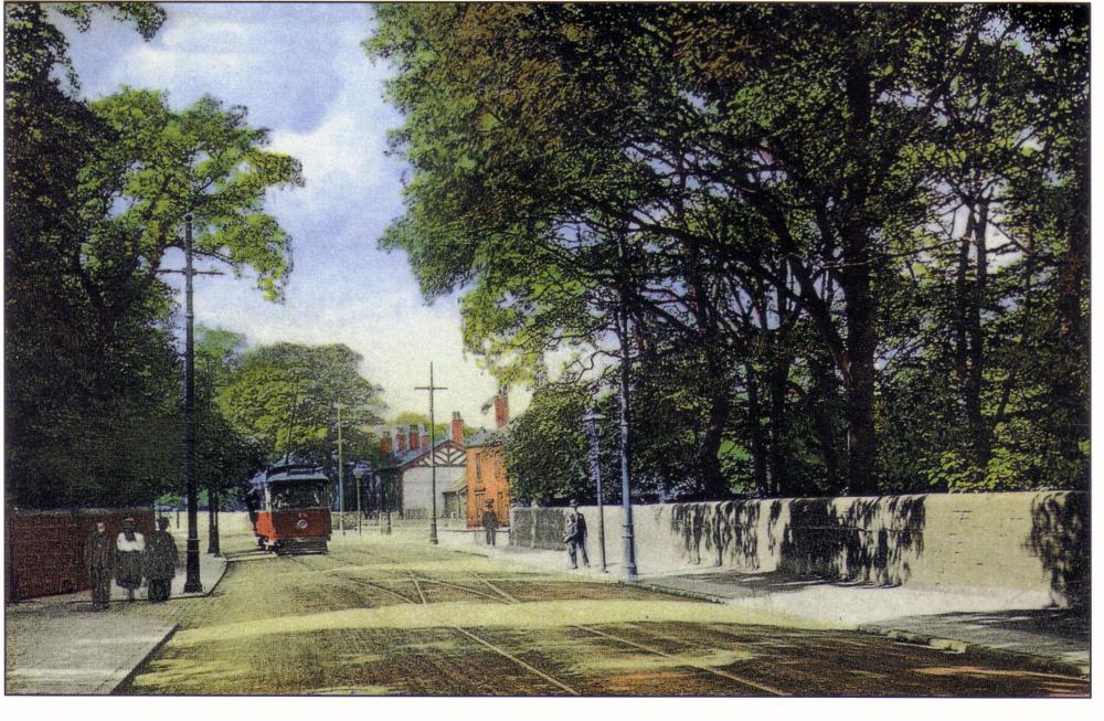 Wigan Lane towards Boars Head