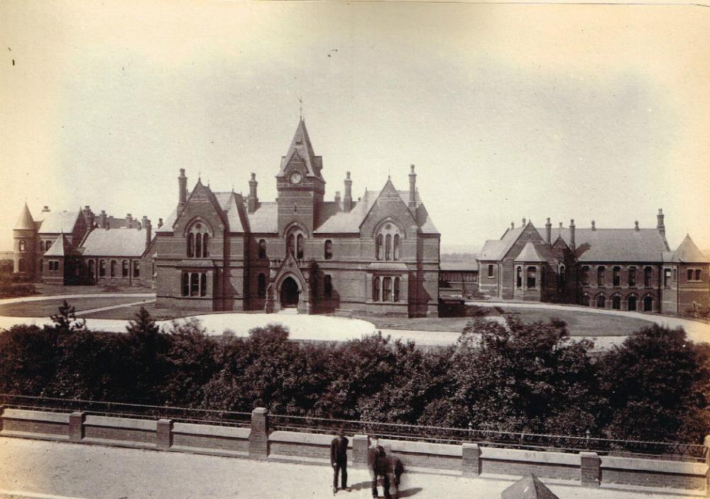 Infirmary soon after it opened Infirmary soon after it opened