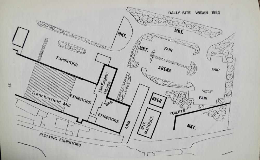 The 1983 IWA Rally site
