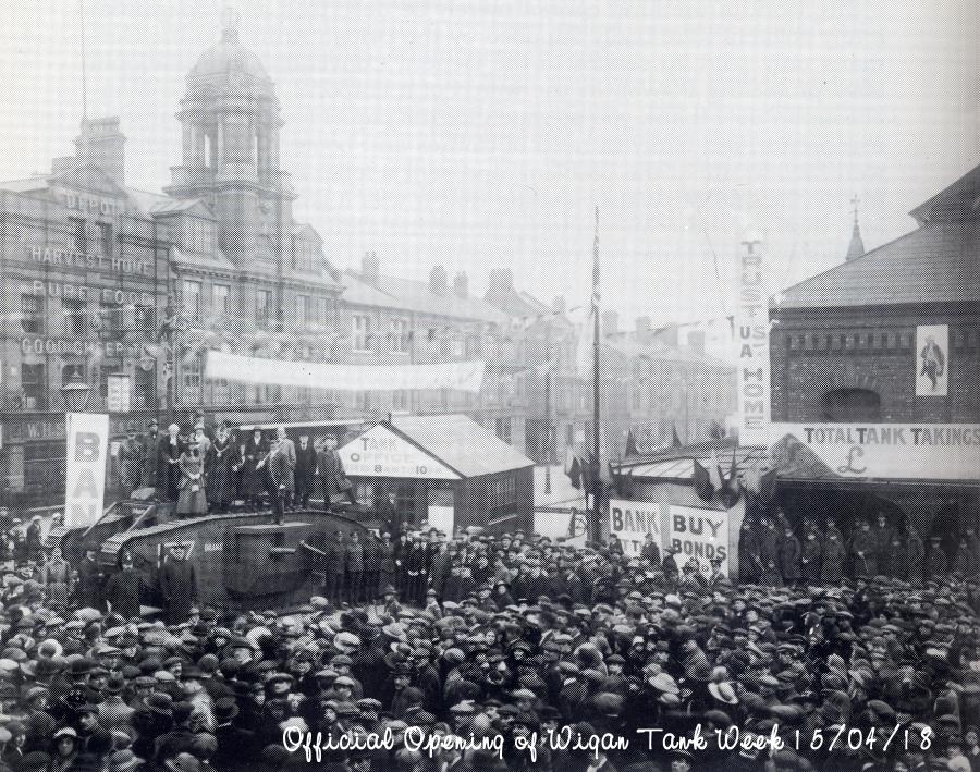 Opening of Tank Week 1918