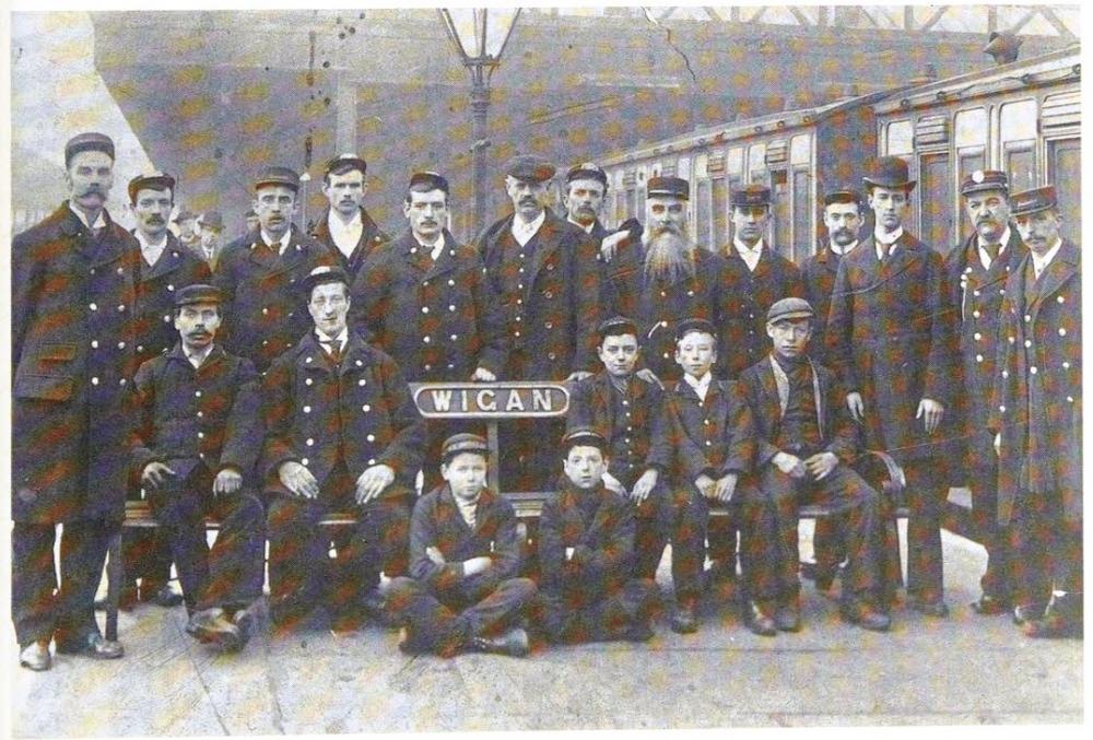 Station Staff early 1900's Station Staff early 1900's