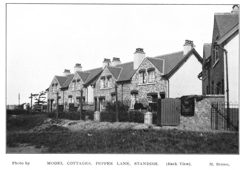 'Model cottages' - back 'Model cottages' - back