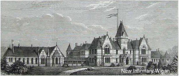 New Wigan Infirmary Print New Wigan Infirmary Print