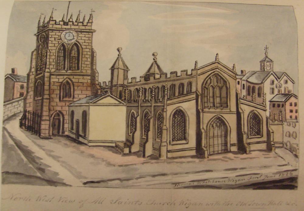 Drawing by Thomas Whitehouse 1825