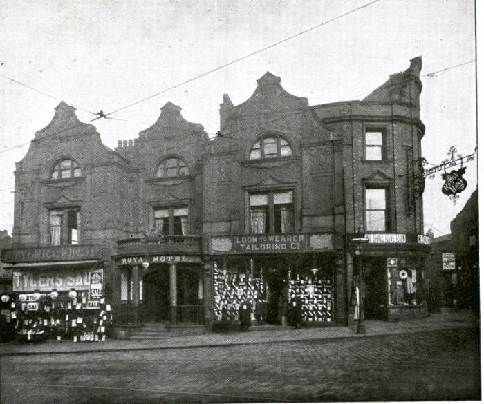 Royal Hotel, c1905. Royal Hotel, c1905.