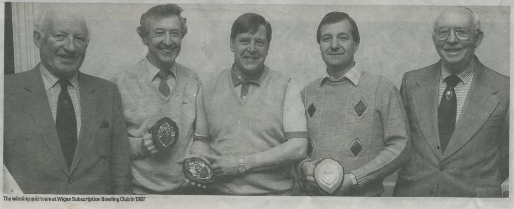 Quiz winners 1987 Quiz winners 1987
