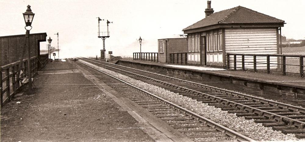 Dicconson Lane Station 1954 Dicconson Lane Station 1954