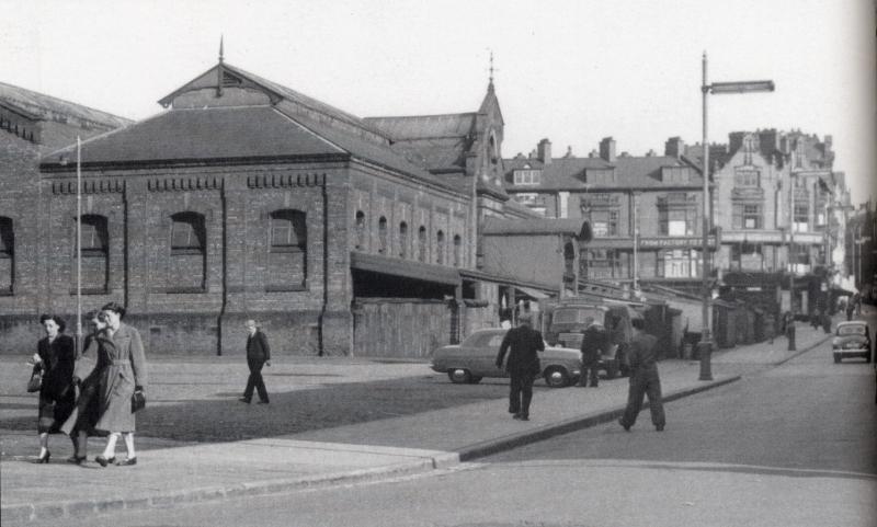 MARKET HALL 1950's MARKET HALL 1950's