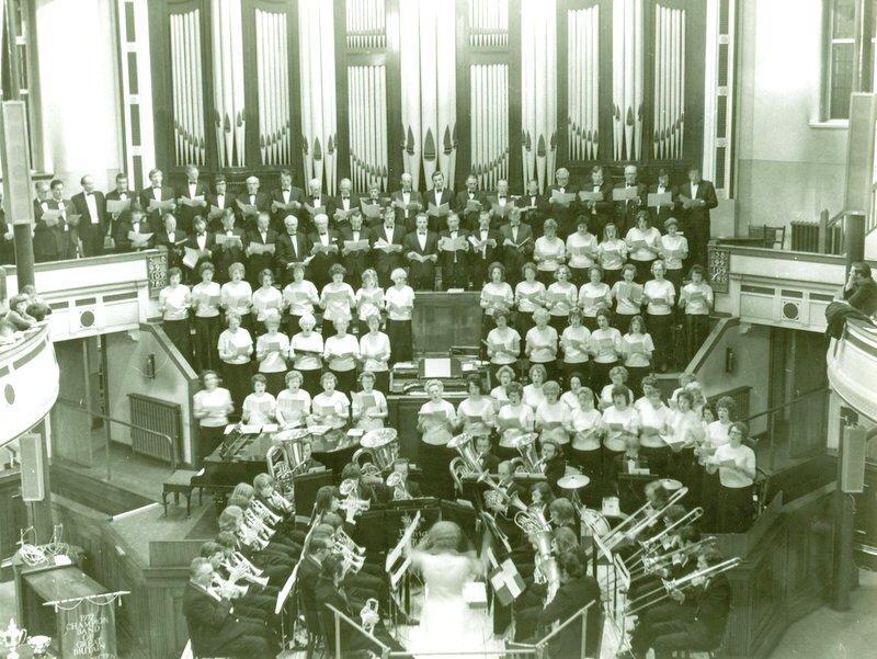 Inside the Queen's Hall.