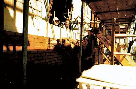 Construction of Wigan Magistrates Court. Construction of Wigan Magistrates Court.