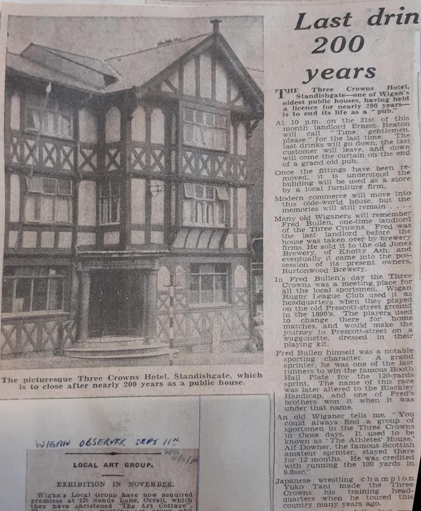 Newspaper cutting 1950's Newspaper cutting 1950's