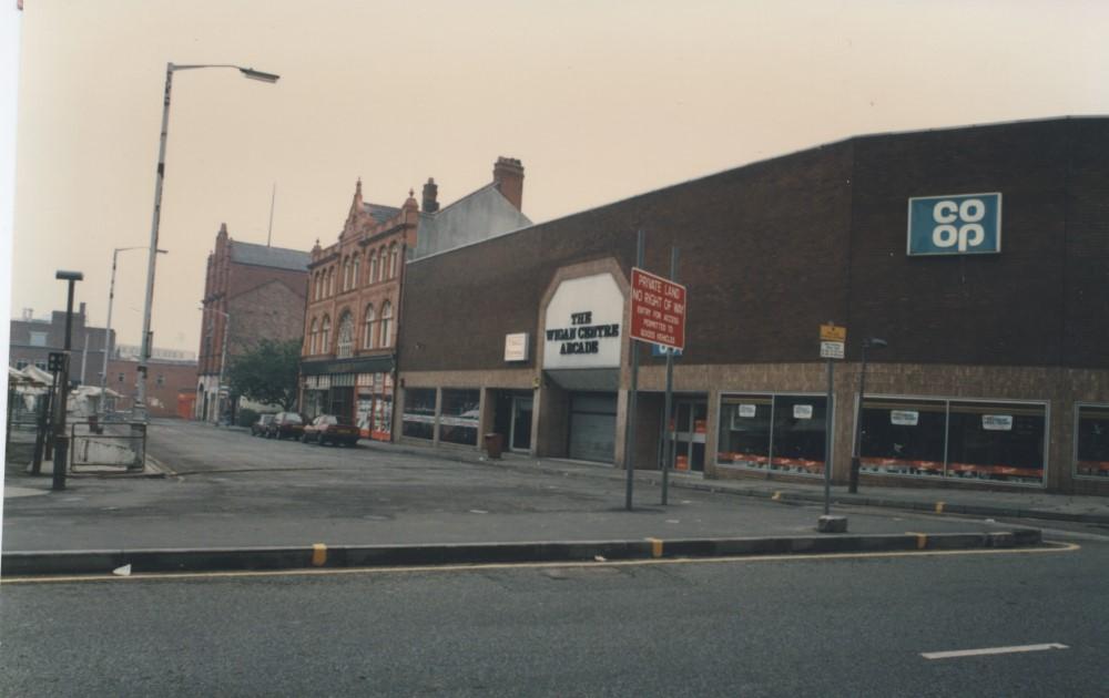 Looking from Market Street