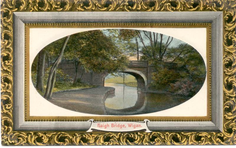 Haigh Bridge, Wigan. Haigh Bridge, Wigan.