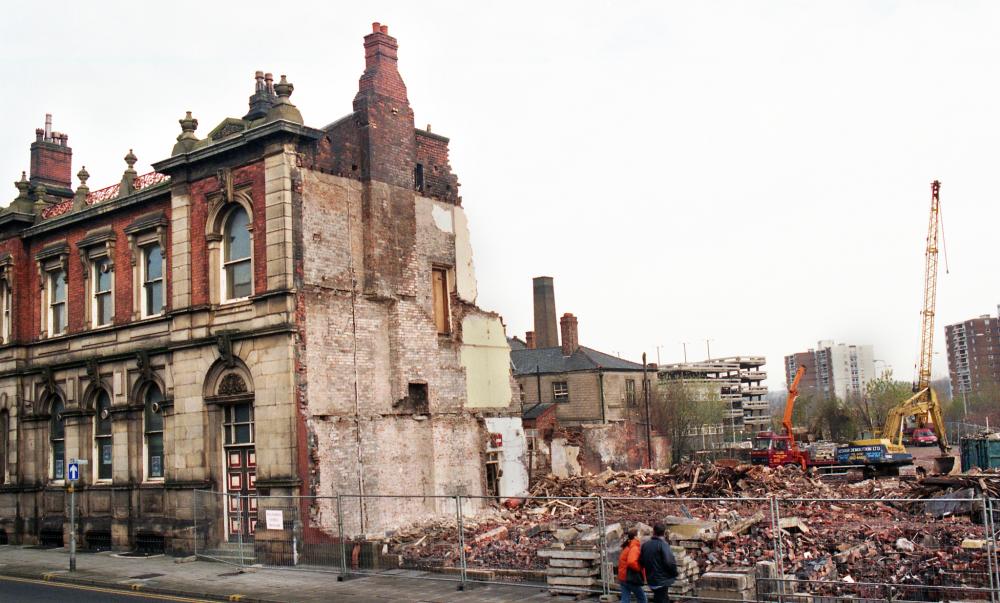 TOWN HALL DEMOLITION