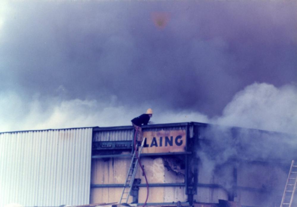 Fire at Hindley Co-op Fire at Hindley Co-op